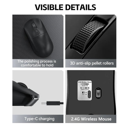Wireless Gaming Mouse Rechargeable Type-C
