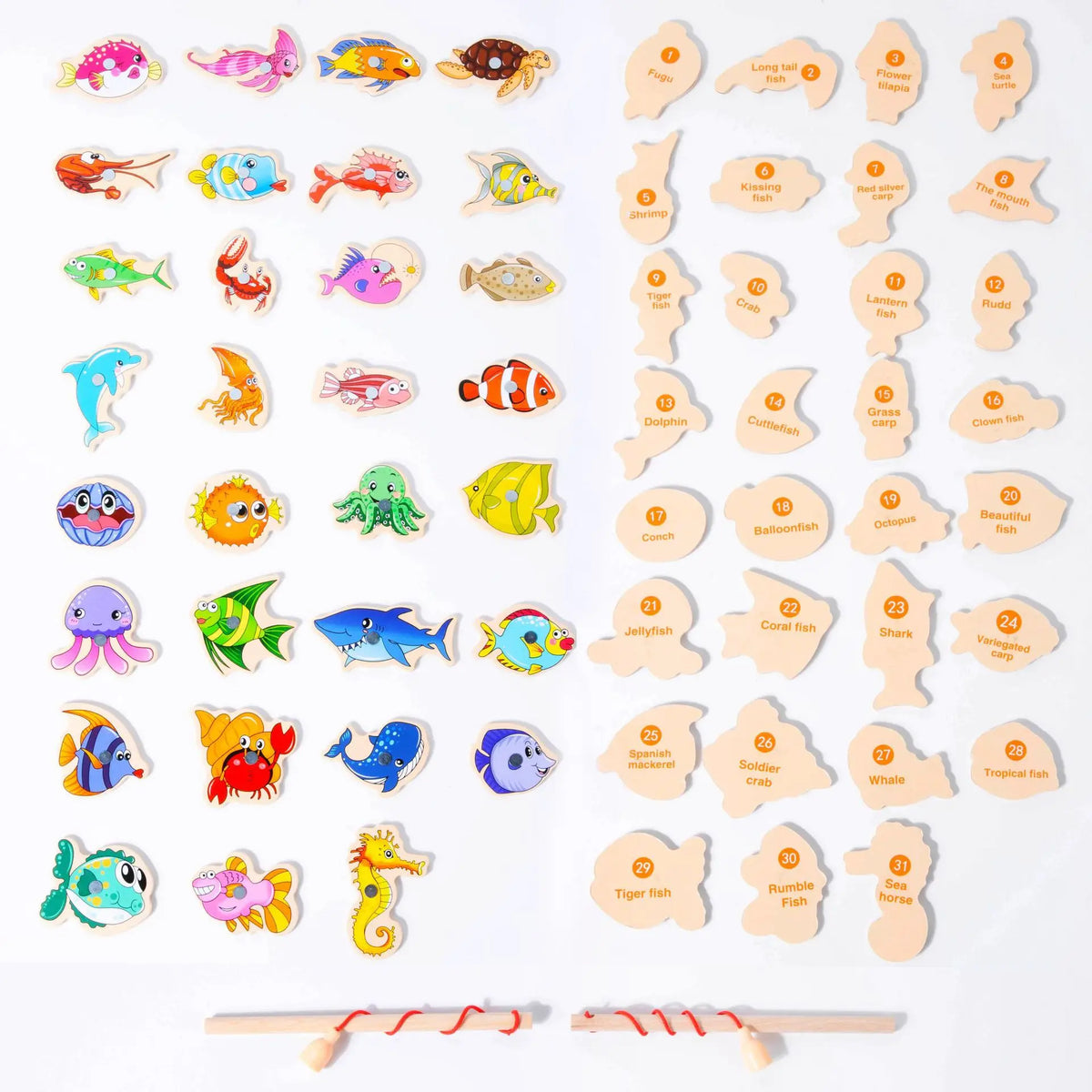 Magnetic Fishing Game