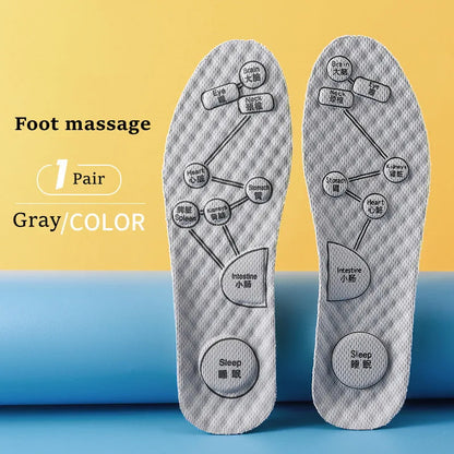 Massage Insoles Acupressure EVA Cushion Breathable Shoe Inserts