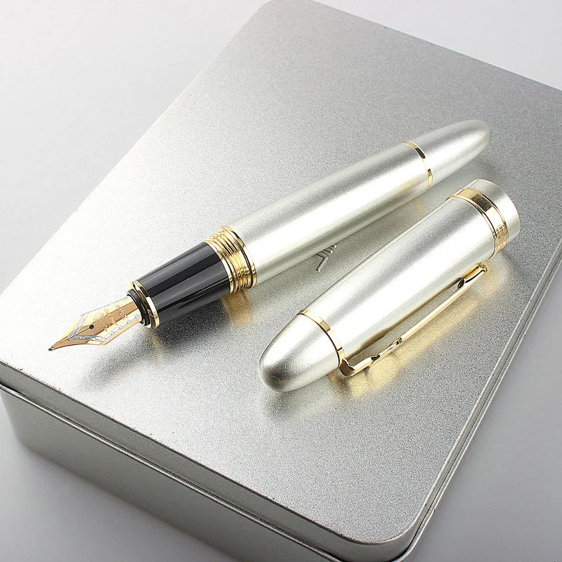 Luxury Fountain Pen – Metal Fine Nib Writing Pen with Gift Box