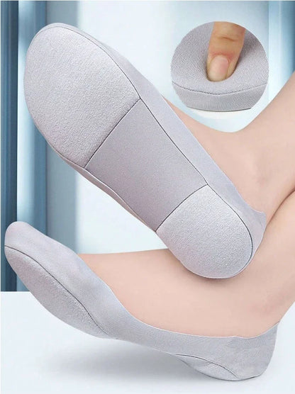 Women's Boat Socks Insoles – Invisible Non-Slip Shock-Absorbing Foot Pads