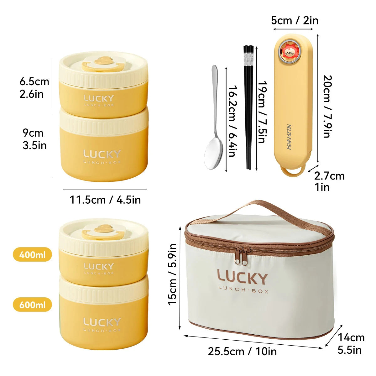 Insulated Stainless Steel Lunch Box