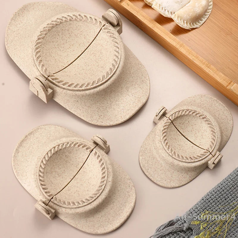 Dumpling Maker Mold – Wheat Straw Pastry Press & Kitchen Tool