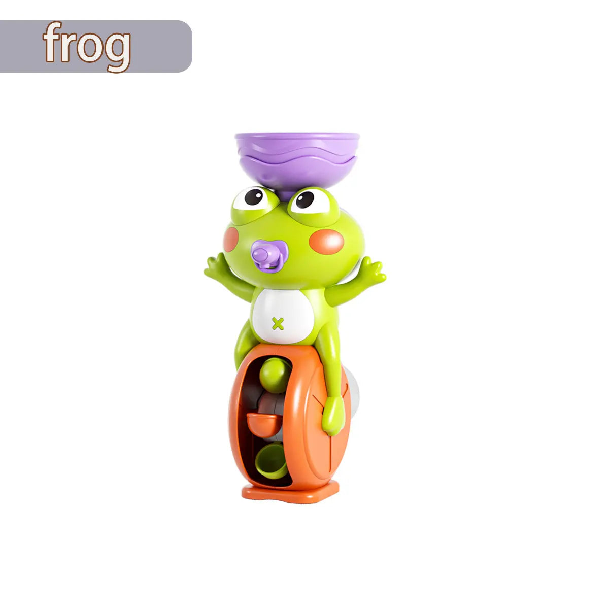 Waterwheel Bath Toy – Suction Cup Spinner for Kids