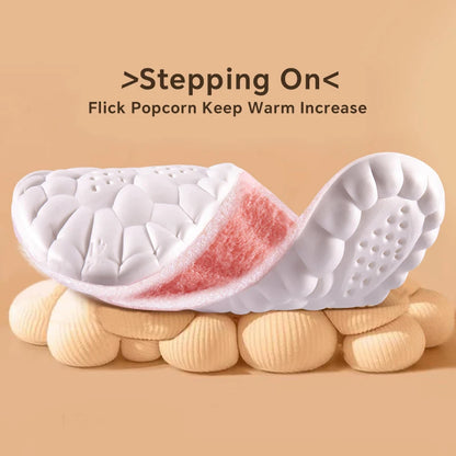 Warm Winter Insoles – Plush Thickened Cold-Weather Shoe Inserts