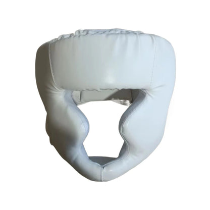 Boxing Headgear for Adults, PU Leather Training Helmet