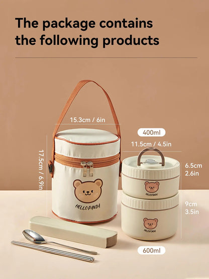 Insulated Stainless Steel Lunch Box