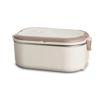 Electric Lunch Box 1L Stainless Steel Heated Food Warmer 18W