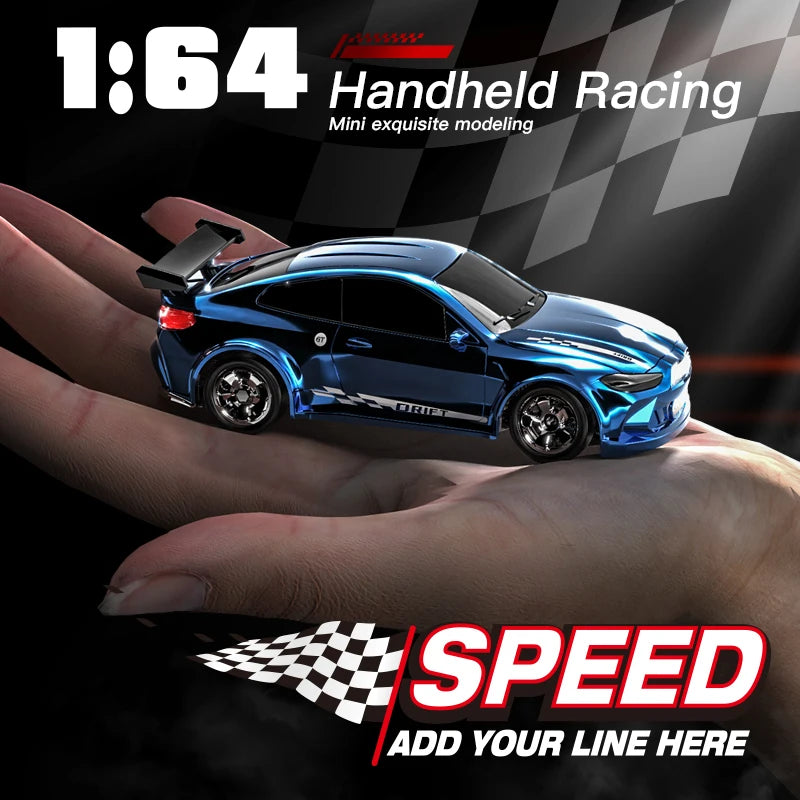 1:64 RC Drift Car – Mini Remote Control Racing Car