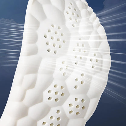 Sports Insoles Latex Cushion Arch Support Shock Absorbing Inserts