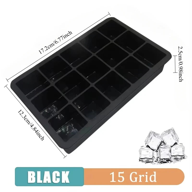 Silicone Ice Ball Mold – Ice Cube Tray for Cocktails & Freezer