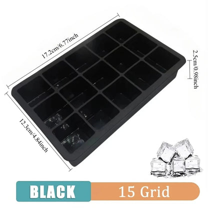 Silicone Ice Ball Mold – Ice Cube Tray for Cocktails & Freezer