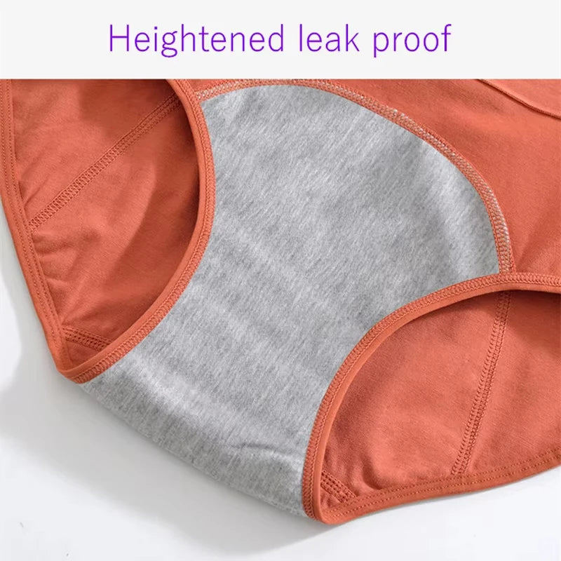 Cotton Menstrual Panties – High Waist Period Underwear