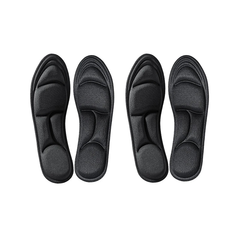 5D Massage Memory Foam Insoles – Cushioned Shoe Inserts EU 35–46