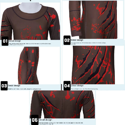 Children Adult Cosplay 99 Nights Forest Deer Owl Clothing 3D Print Cosplay Costume Halloween Carnival Horror Game Dress Up Suit