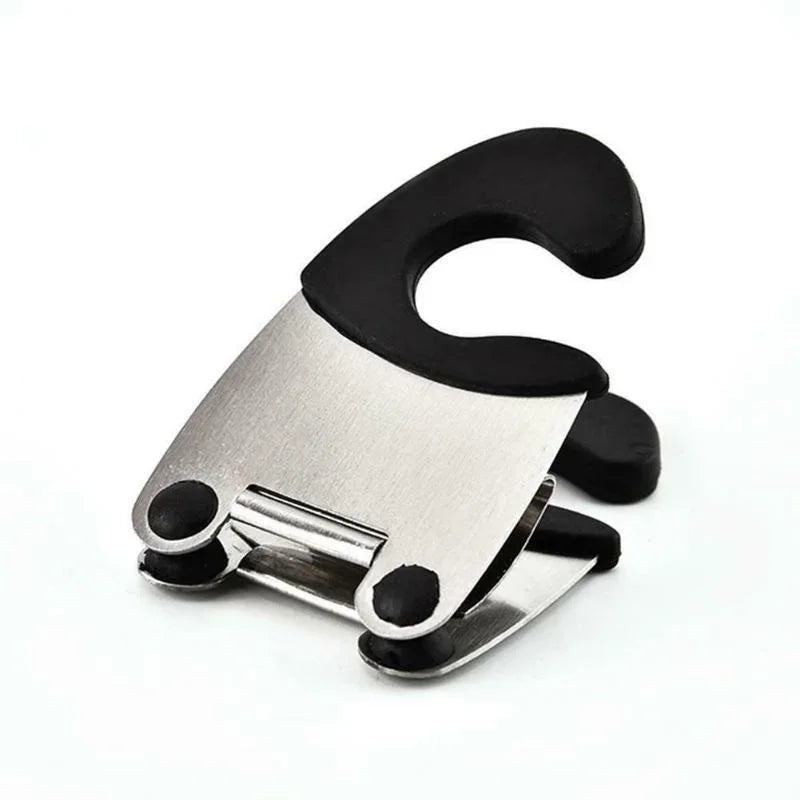 Pot Spoon Holder Silicone Clip Spoon Rest for Cooking Utensils