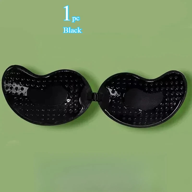 Strapless Bra – Seamless Backless Adhesive Push Up Design