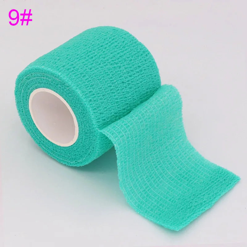 Self Adhesive Elastic Bandage Sports Wrap Tape 4.8m