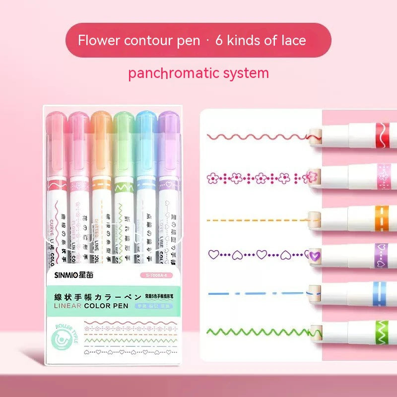 Highlighter Pens 6-Pack