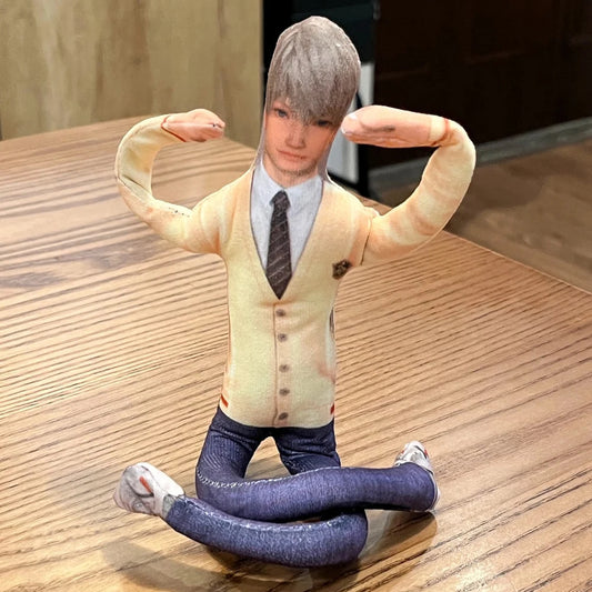 Game Love And Deepspace Xavier Zayne Rafayel Sylus Cosplay Plush Cotton Doll Slender Twistable Shape Room Decoration Festival