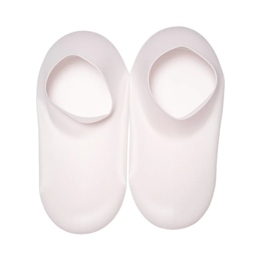 Moisturizing Foot Socks for Dry & Cracked Feet Silicone Heel Care