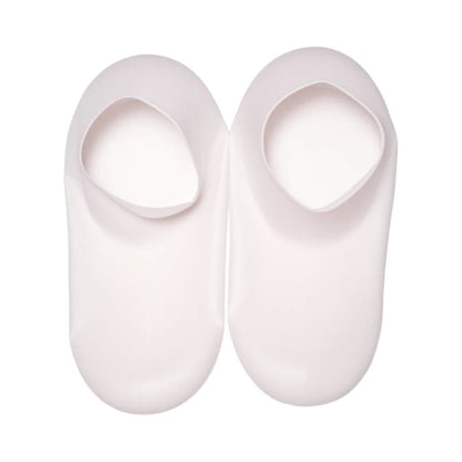 Moisturizing Foot Socks for Dry & Cracked Feet Silicone Heel Care