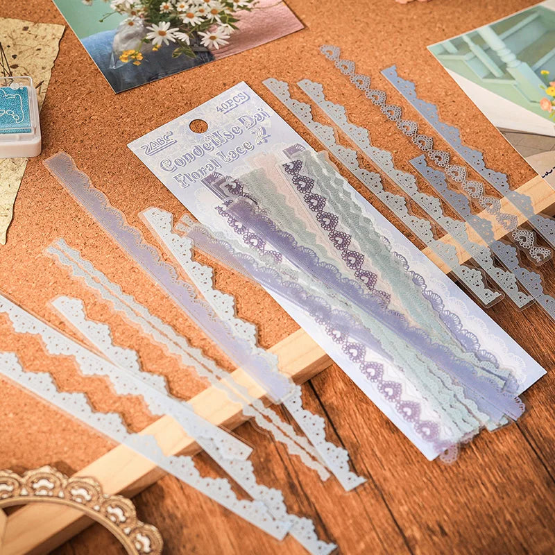 Scrapbook Stickers 40-Piece Set