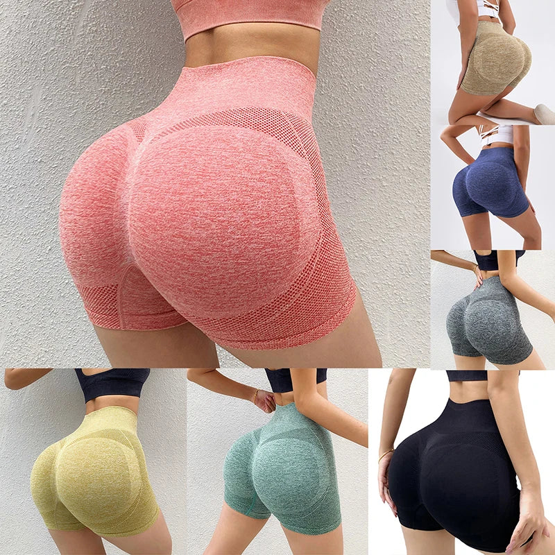 Women’s Gym Shorts – High Waist Cycling & Workout Shorts