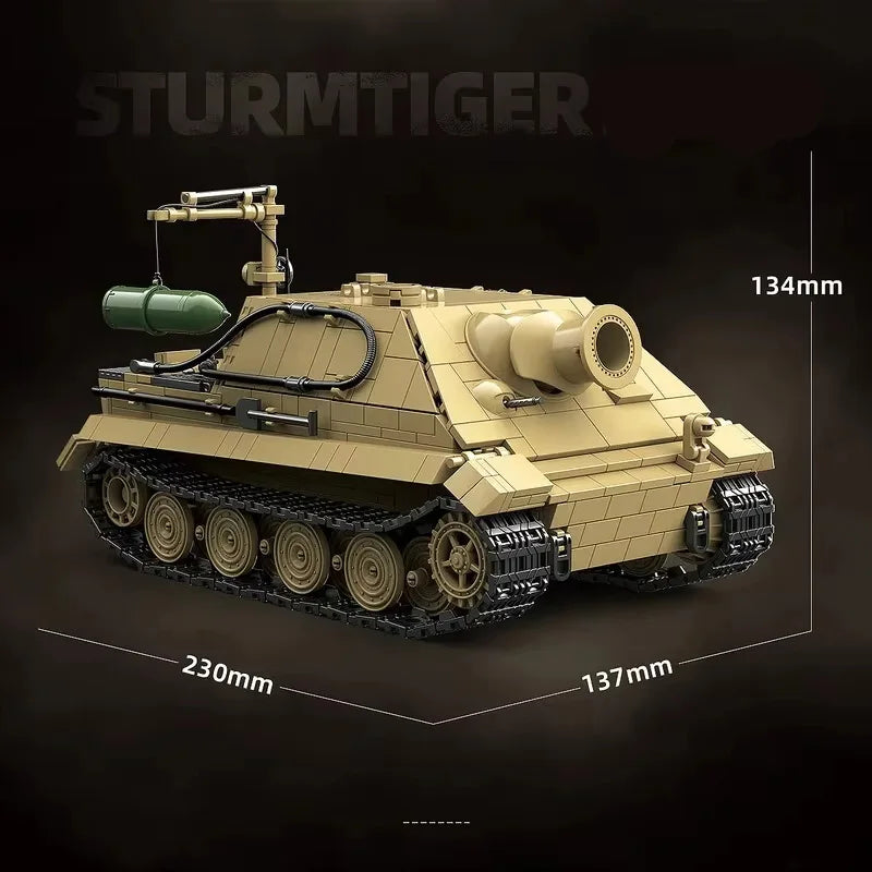 Tank Building Blocks Set