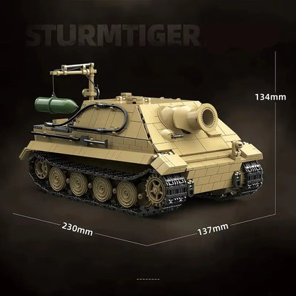 Tank Building Blocks Set