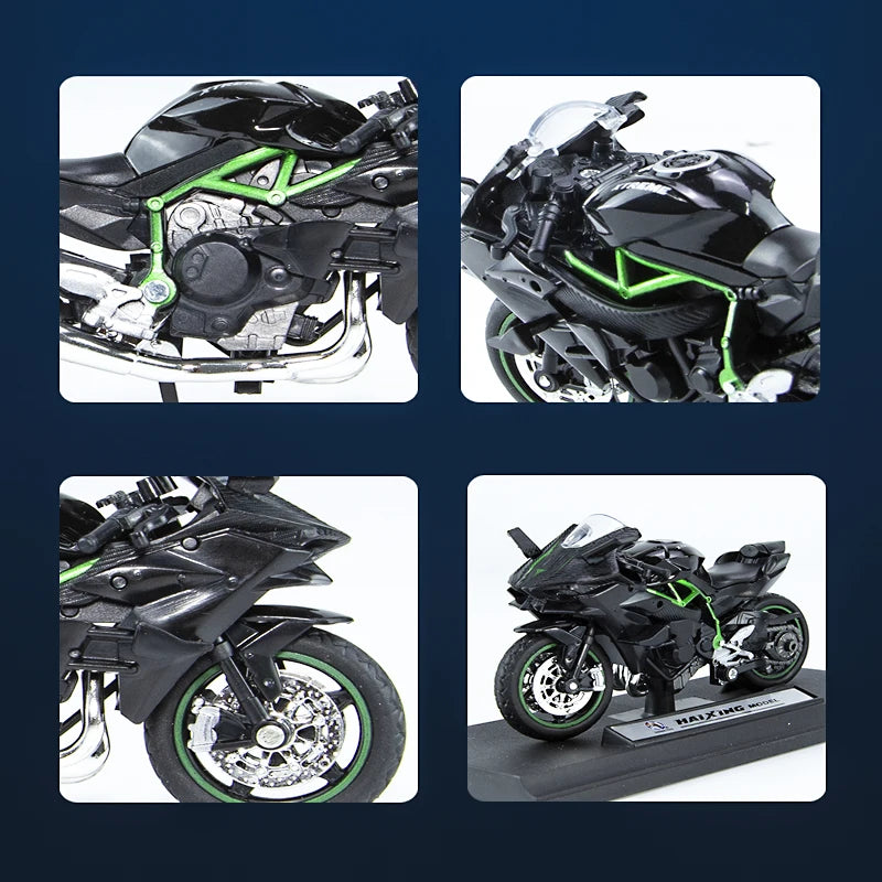 Diecast Motorcycle Model – 1:18 Alloy Racing Bike