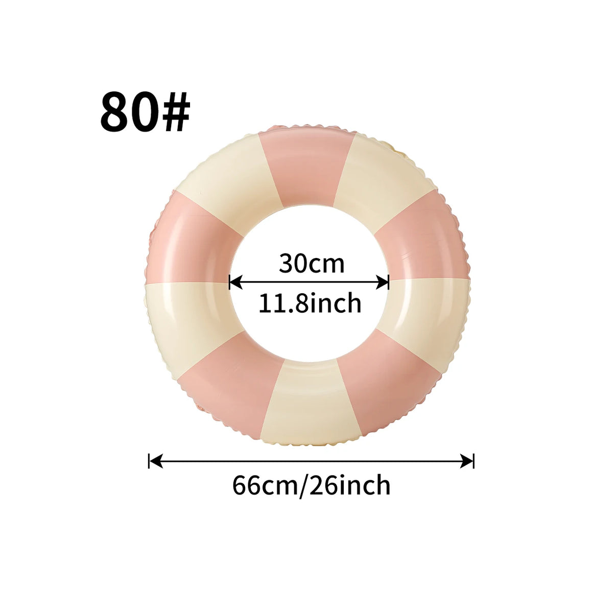 Inflatable Swimming Ring Macaron Pool Float for Summer Pool Parties