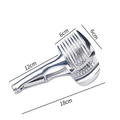 Citrus Fruit Slicer Stainless Steel Handheld Lemon Orange Cutter