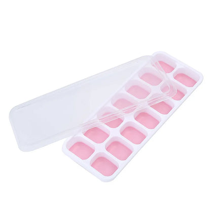 Large Silicone Ice Cube Tray Jumbo Square Ice Mold
