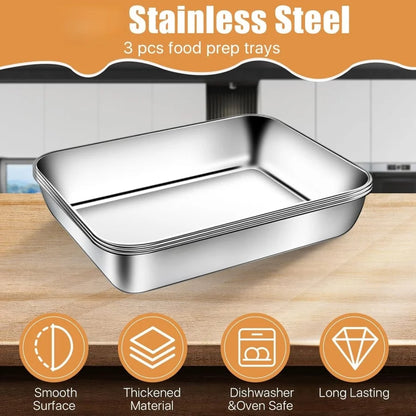 Stainless Steel Food Container with Lid – Sealed Lunch Box