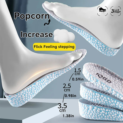 Shock Absorbing Insoles Sports Arch Support Breathable Shoe Inserts