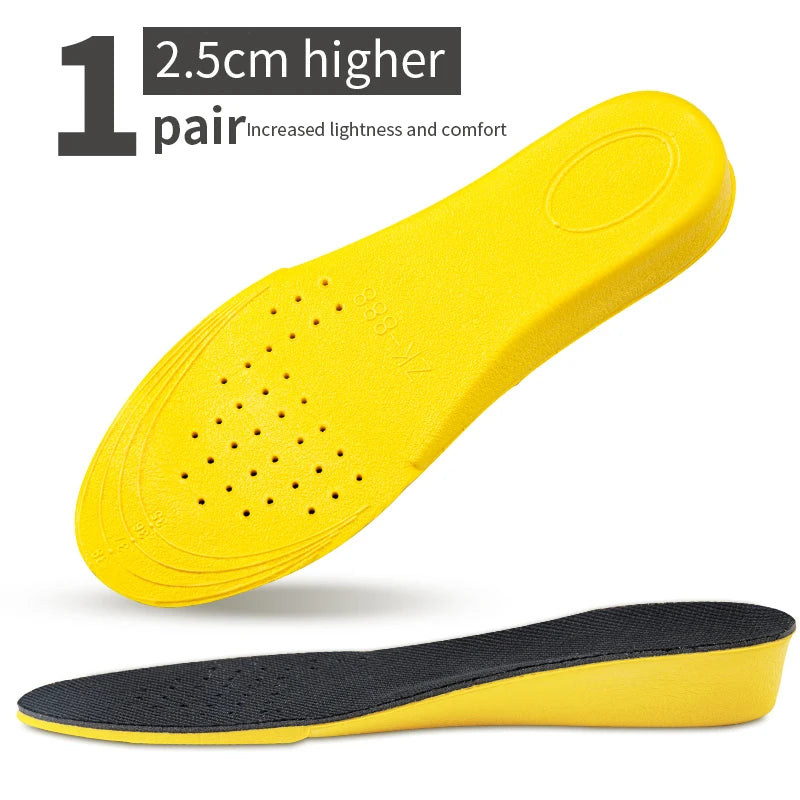 Height Increase Insoles – Concealed Heel Lift Shoe Inserts