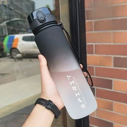 1 Liter Water Bottle Large Capacity Sports Gym Bottle