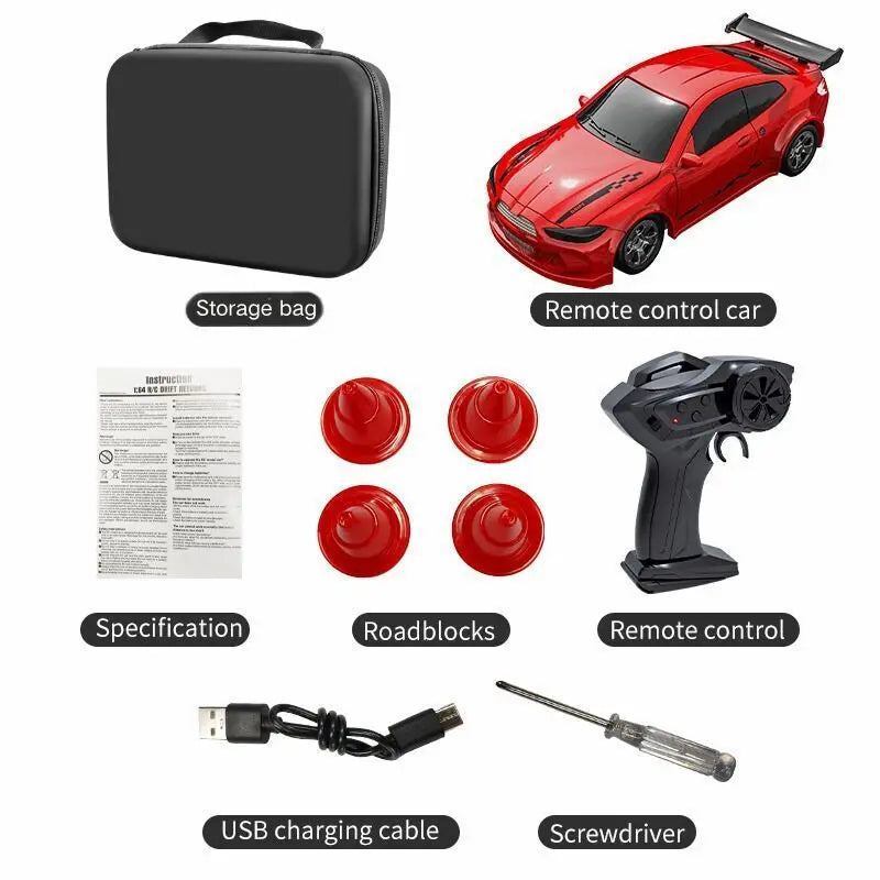 1:64 RC Drift Car – Mini Remote Control Racing Car