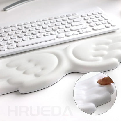 Memory Foam Mouse Pad Set – Keyboard & Mouse Wrist Rest