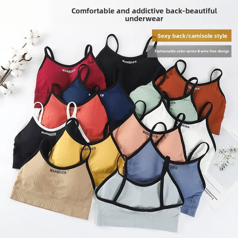 Women’s Sports Bra – Cotton Crop Top for Gym & Everyday Comfort