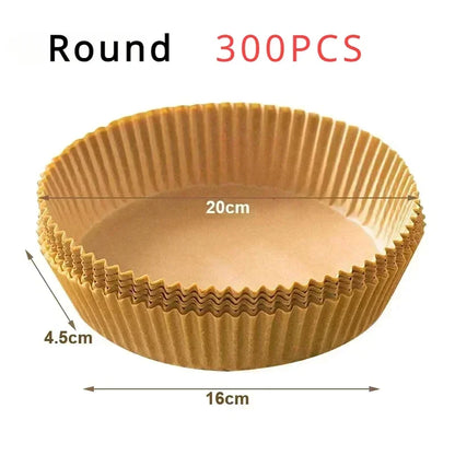 Air Fryer Parchment Paper Disposable Nonstick Baking Liners