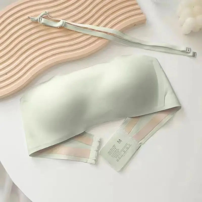 Strapless Bralette for Women – Seamless Invisible Wireless Bra