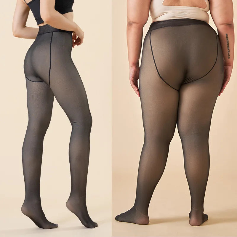 Women’s Thermal Tights – Warm Winter High Waist Pantyhose