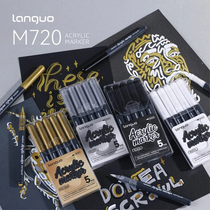 Acrylic Paint Markers Set