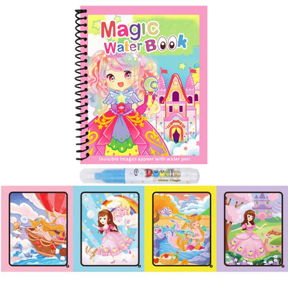 Magic Water Coloring Book