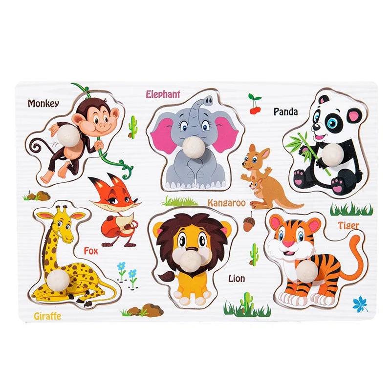 Wooden Shape Matching Toy for Kids
