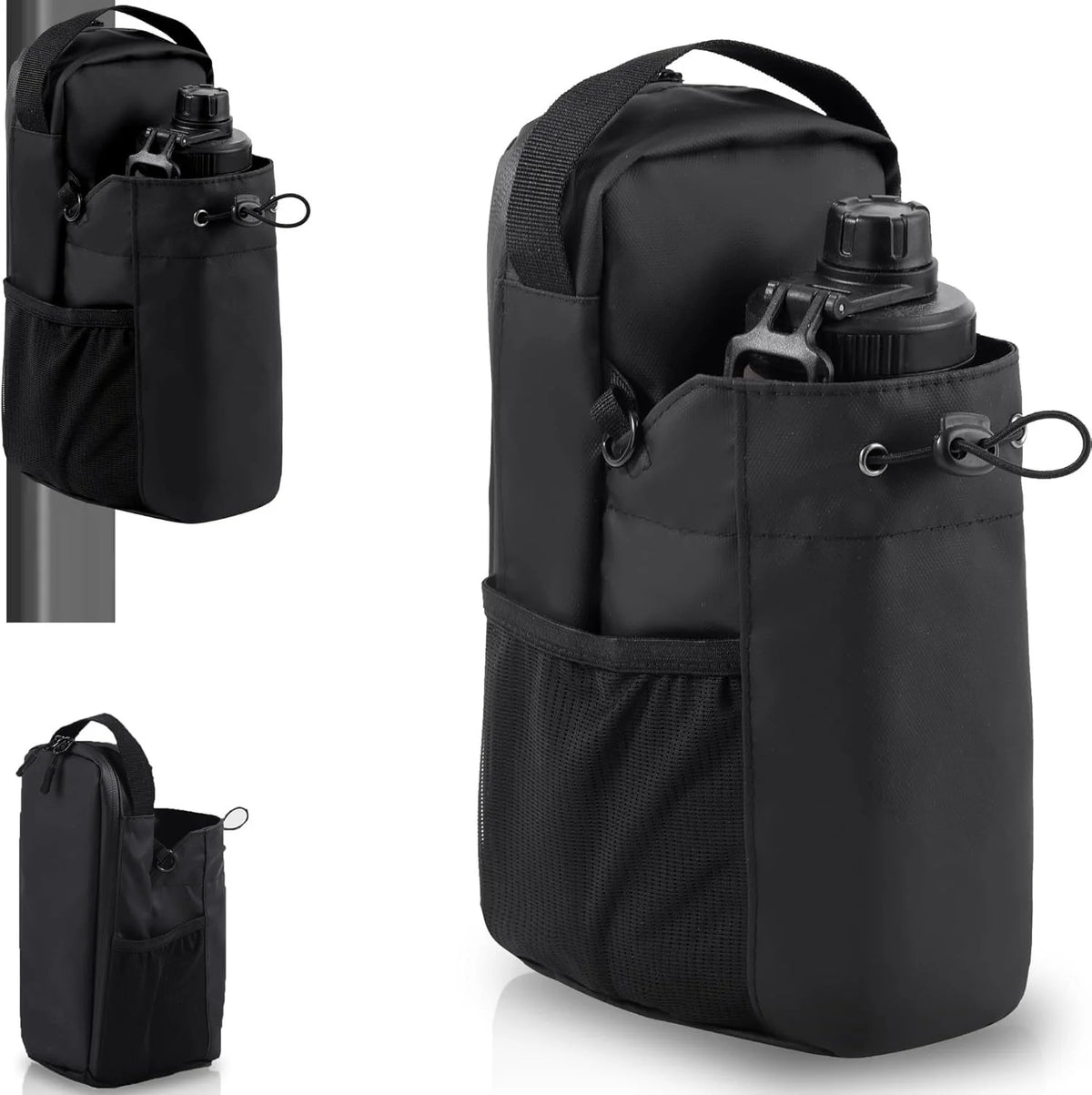 Magnetic Gym Bag – Water Bottle Holder & Crossbody Sports Pouch