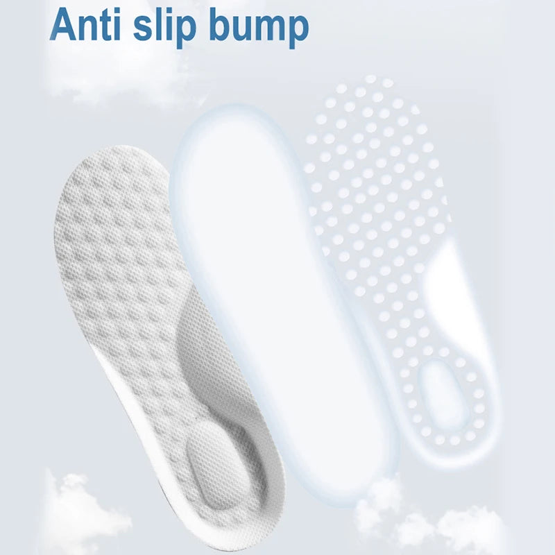 Kids Memory Foam Insoles – Breathable Sports Shoe Inserts