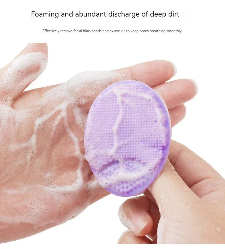 Silicone Face Cleansing Brush for Face Wash & Shampoo